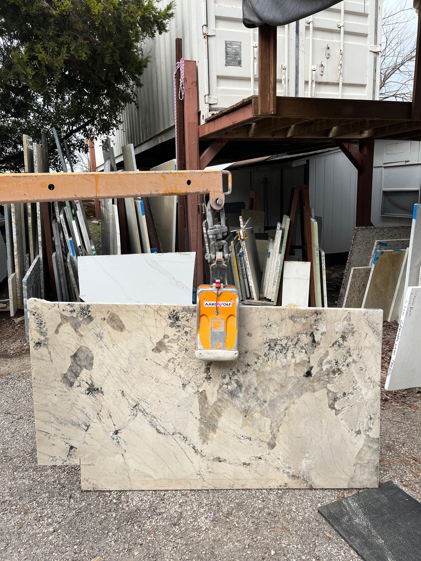 3CM white Alpinus - Quartzite