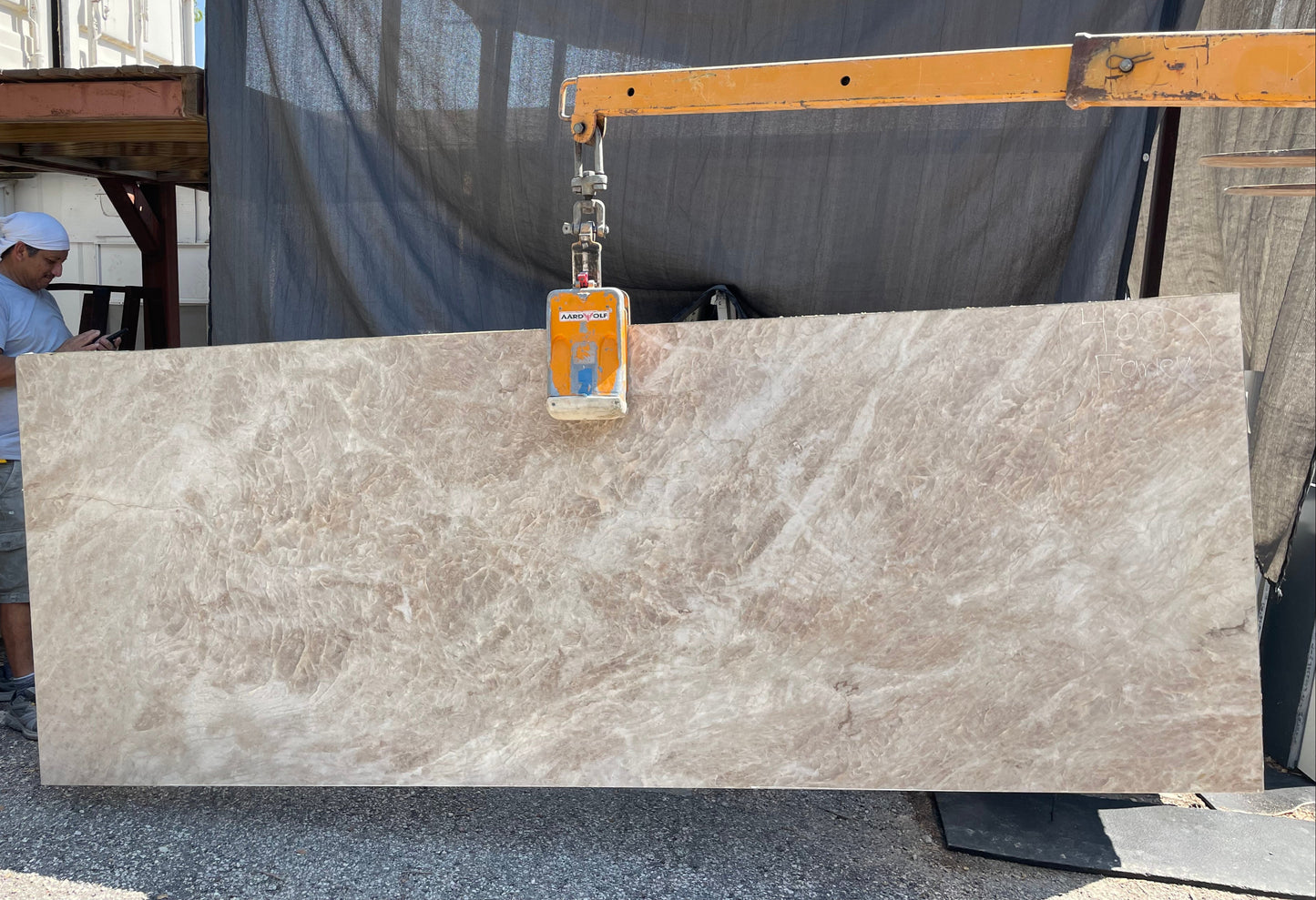 3CM Taj Mahal Leathered - Quartzite