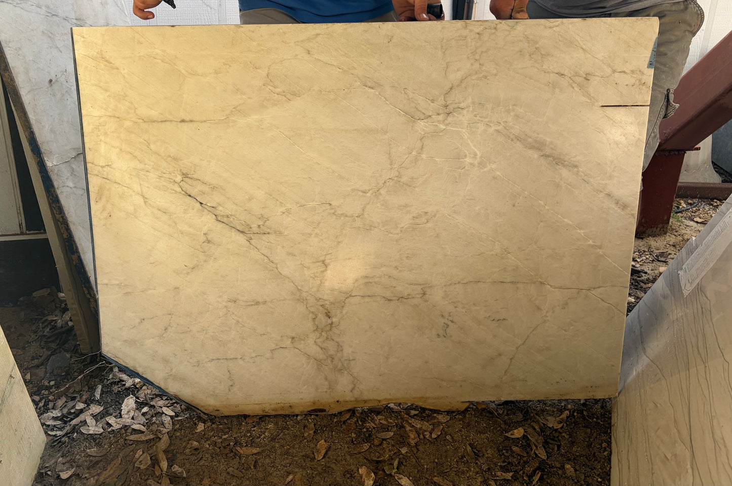 3CM White Pearl - Quartzite (40" x 27")