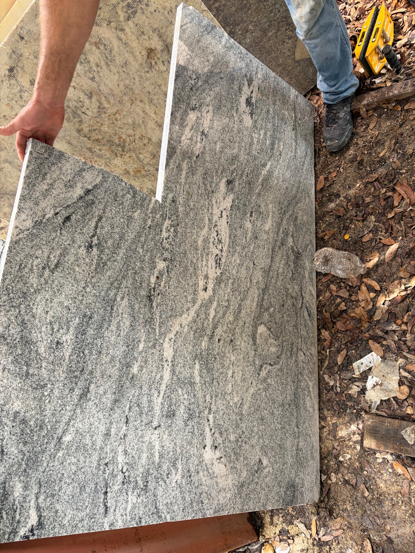 3CM Viscoun White - Granite (58" x 26.5")