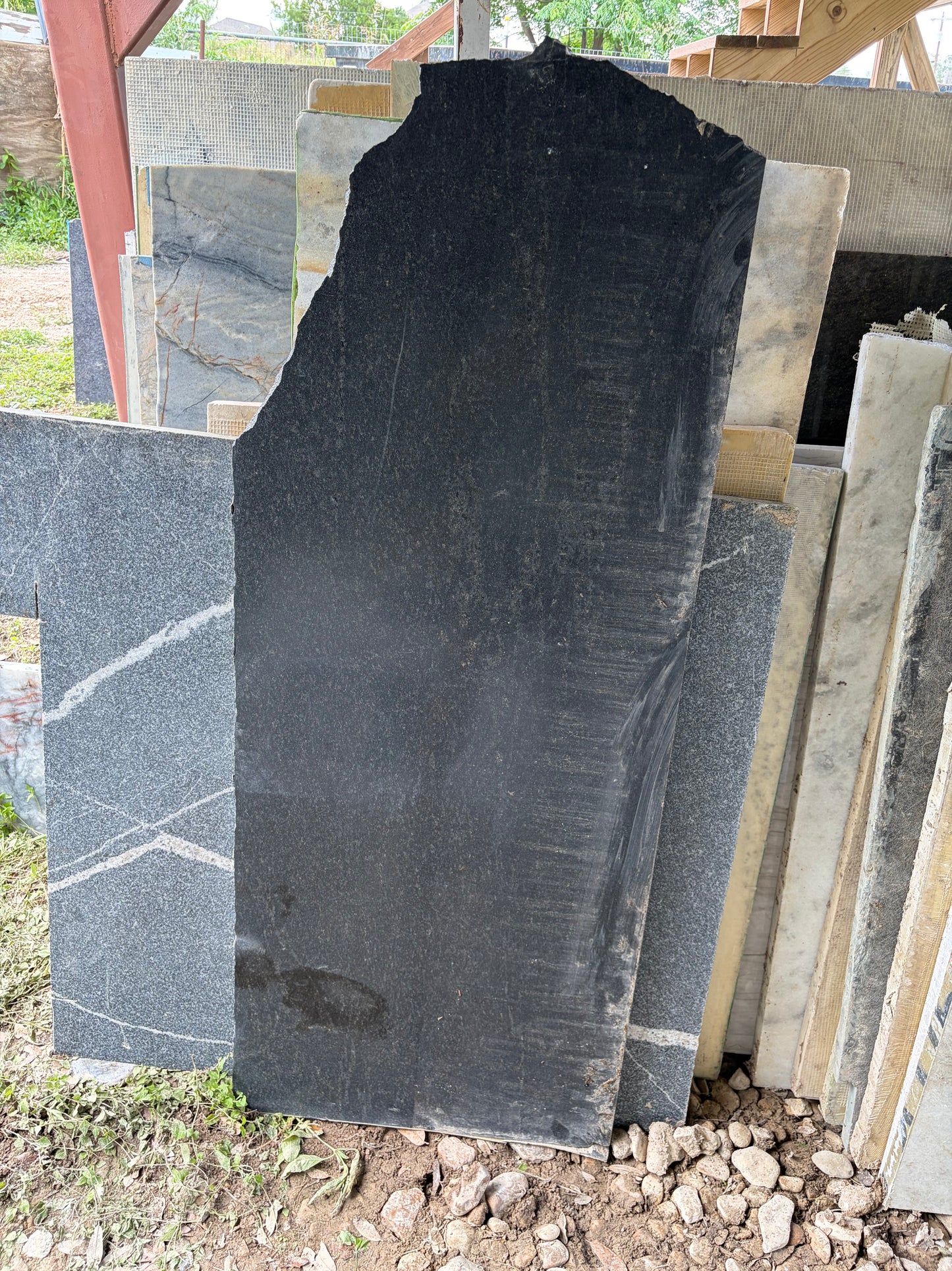 3CM Black Mist honed - Granite (38" X 21.5")