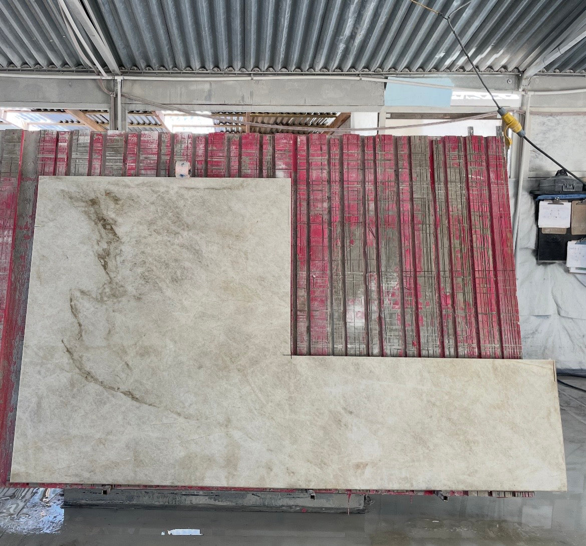3CM Taj Mahal (Leathered) - Quartzite