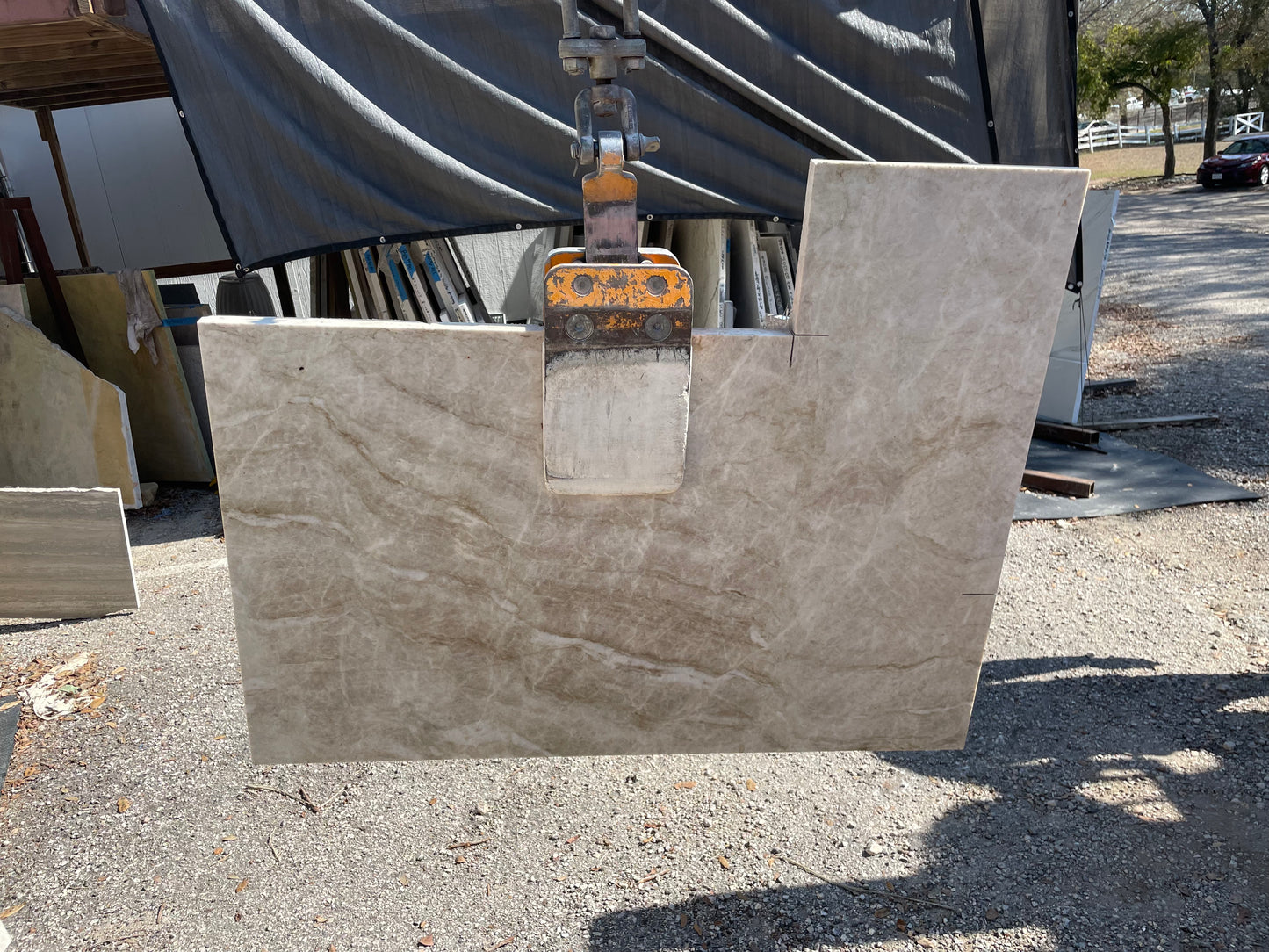 3CM Taj Mahal (Leathered) - Quartzite