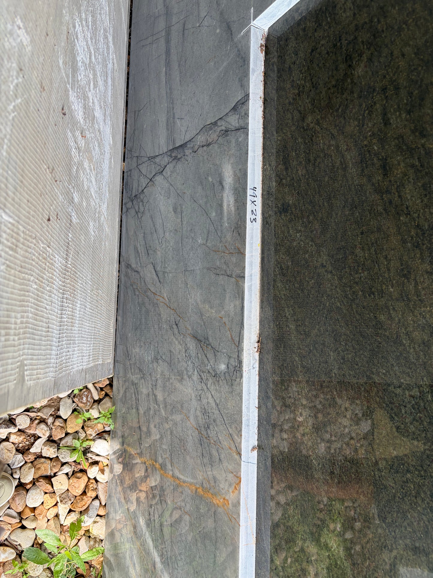 3cm Ijen Blue - Quartzite (49" x 23")