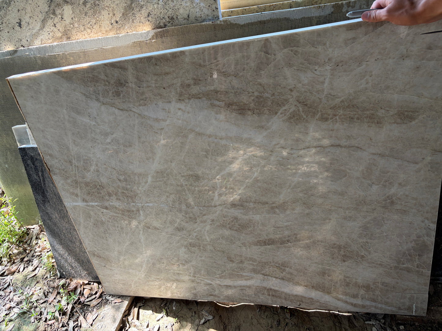3CM Taj Mahal Polished - Quartzite (40" x 33")