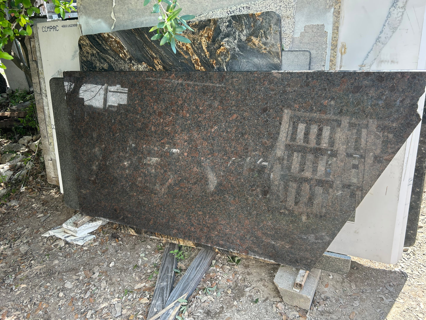 3CM Coffee Brown - Granite