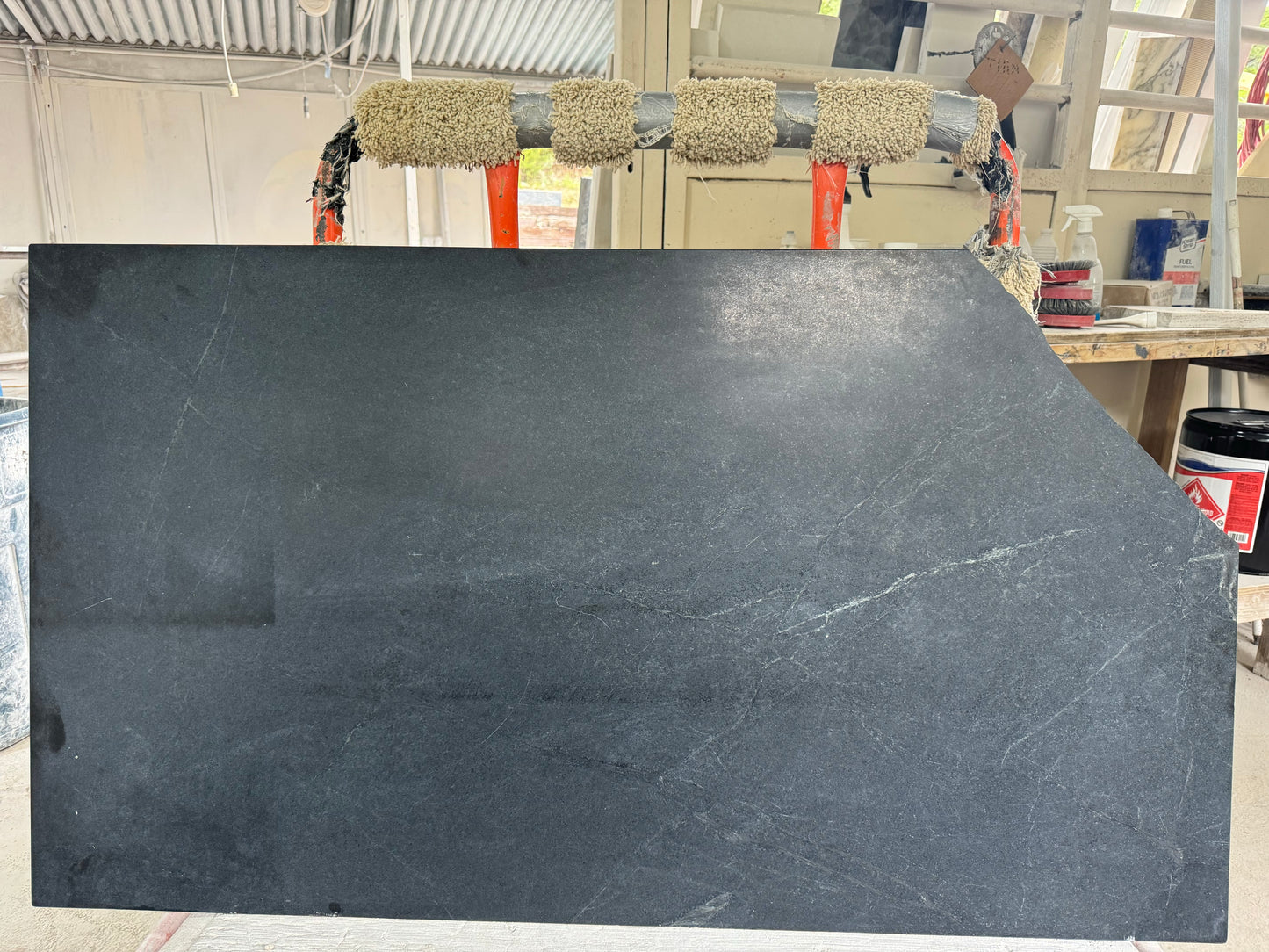 3CM Saratoga Black (Honed) - Quartzite