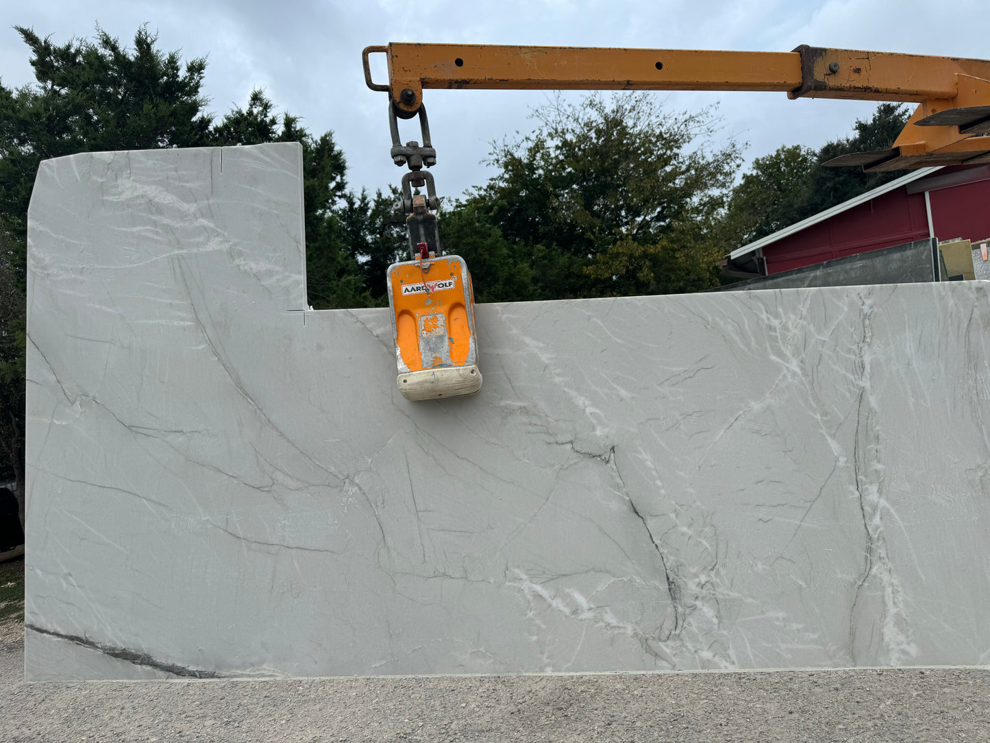 3CM Bianco Superiore (Leathered) - Quartzite