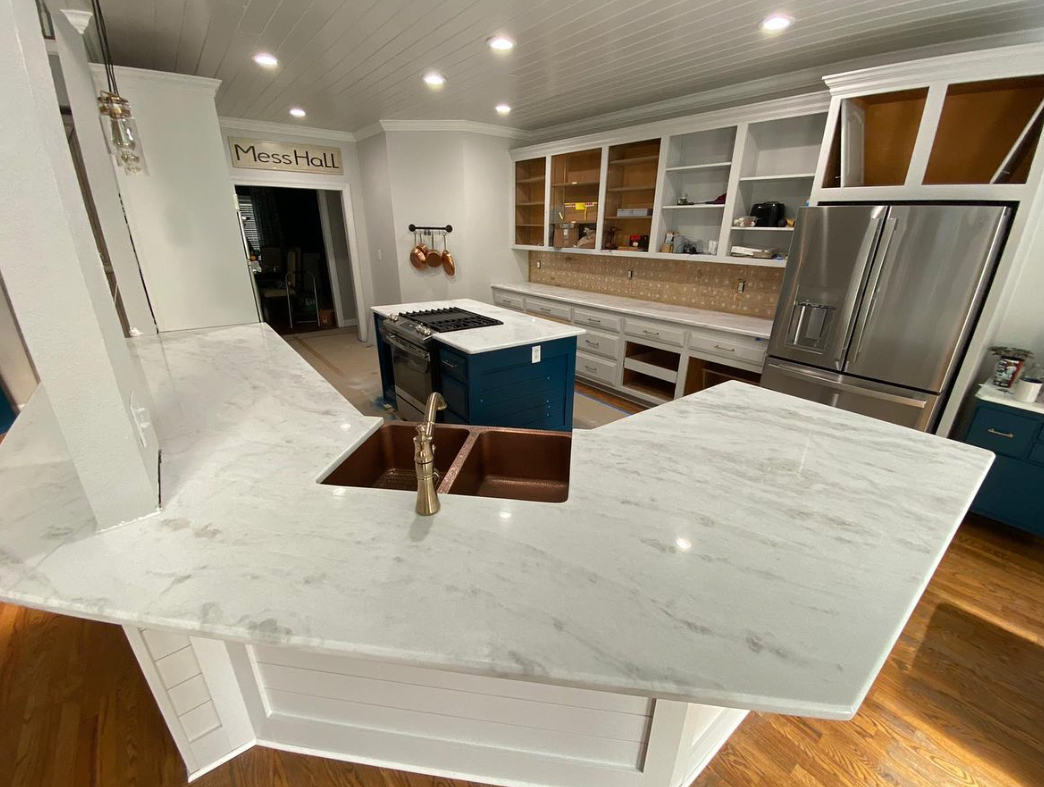 3CM Thassos/Bianco Olinda - Marble