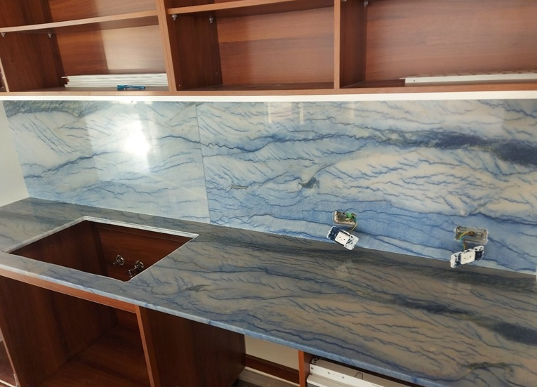 2CM Azul Macaubas - Quartzite