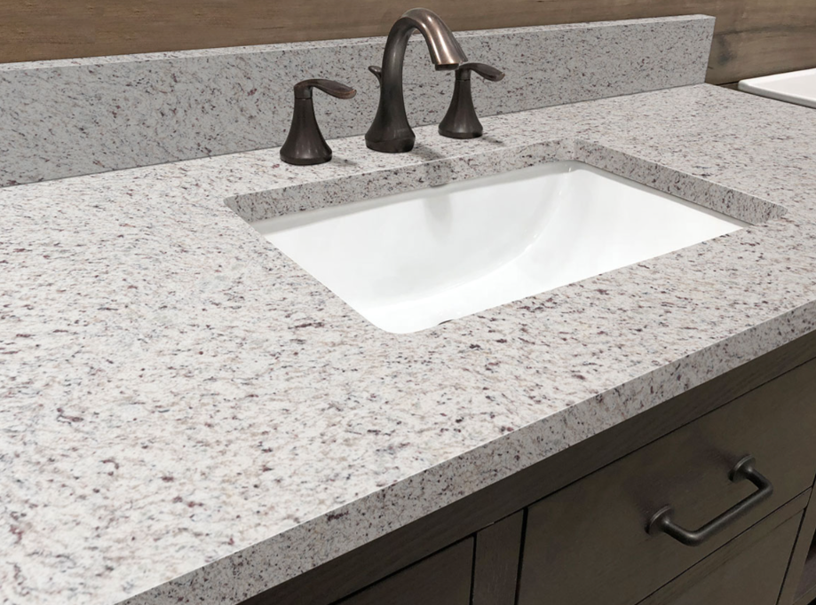 3CM White Ornamental - Granite