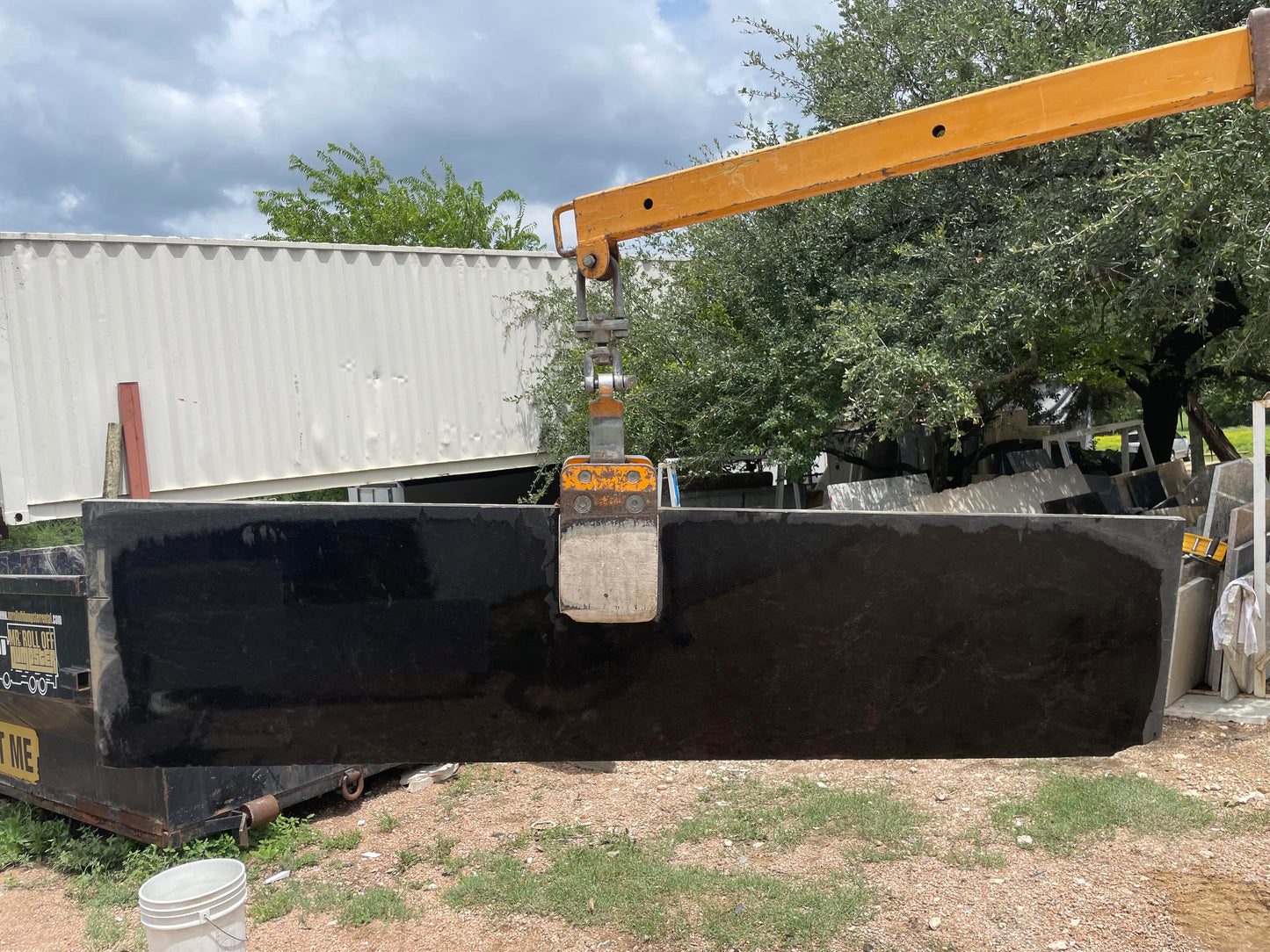 3CM Indian Black (Honed) - Granite